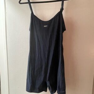 SET Active Navy Workout Romper